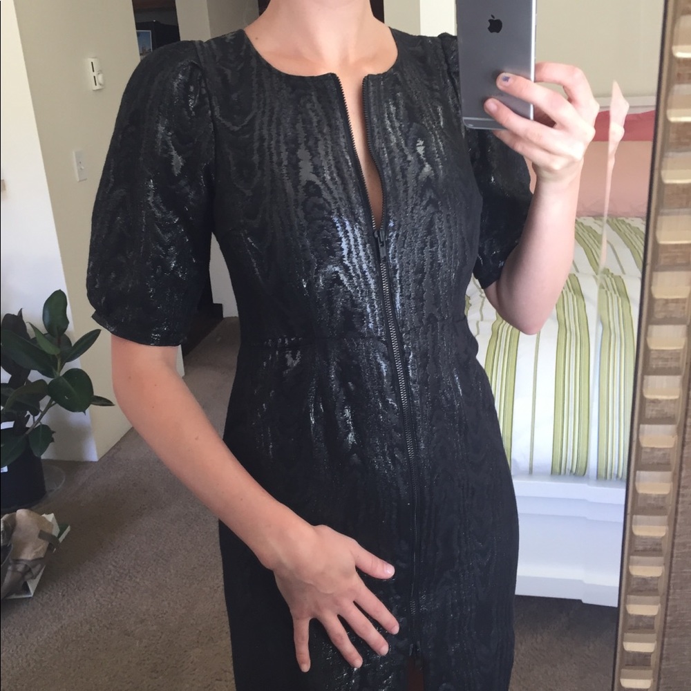 Rodebjer Black Zip up dress